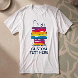 Snoopy | Rainbow Dog House Tri-Blend Shirt