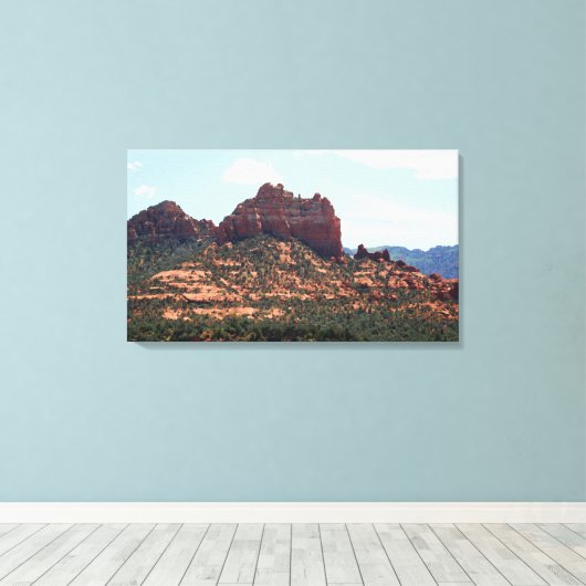 Snoopy Rock Canvas Print Leinwanddruck (Insitu (Holzboden))