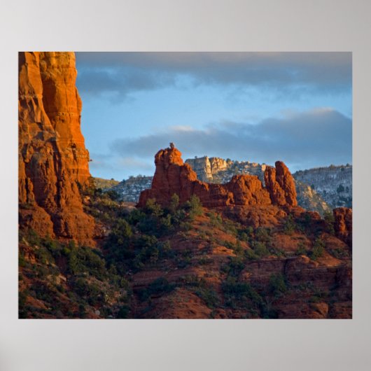 Snoopy Rock in Sedona 2203 Poster (Vorne)