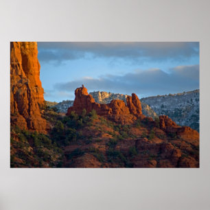 Snoopy Rock in Sedona, AZ 2203 Poster