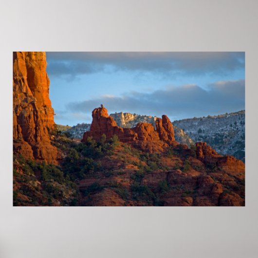 Snoopy Rock in Sedona, AZ 2203 Poster (Vorne)