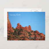 Snoopy Rock: Sedona, Arizona Postkarte (Vorne/Hinten)