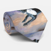 Snoopy schwarze krawatte (Gerollt)