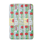 Snoopy & Seine Brüder Andy & Olaf Badematte (Vorderseite Vertikal)