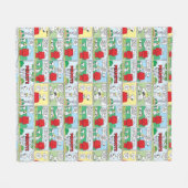 Snoopy & Seine Brüder Andy & Olaf Fleecedecke (Vorderseite (Horizontal))