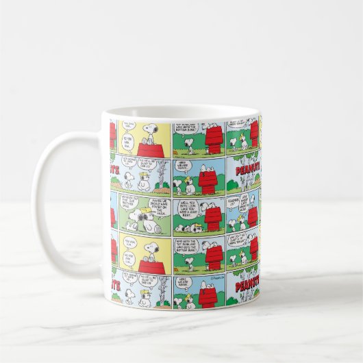 Snoopy & Seine Brüder Andy & Olaf Kaffeetasse (Links)