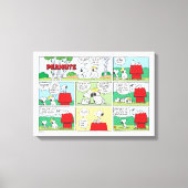 Snoopy & Seine Brüder Andy & Olaf Leinwanddruck (Vorderseite)