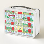 Snoopy & Seine Brüder Andy & Olaf Metall Brotdose (Rückseite)