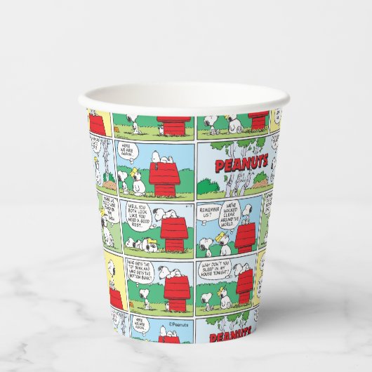 Snoopy & Seine Brüder Andy & Olaf Pappbecher (Vorderseite)