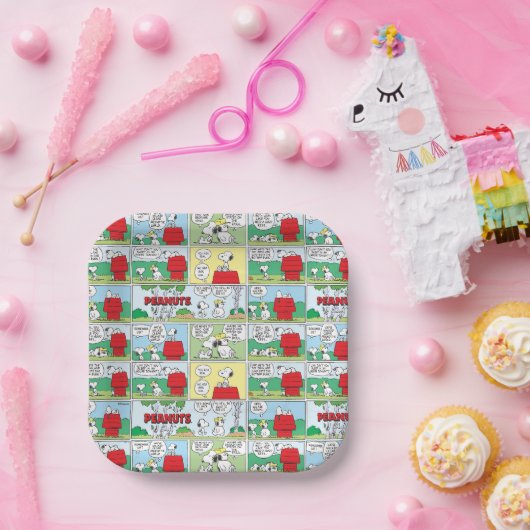 Snoopy & Seine Brüder Andy & Olaf Pappteller (Party)