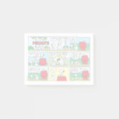 Snoopy & Seine Brüder Andy & Olaf Post-it Klebezettel (Vorderseite)