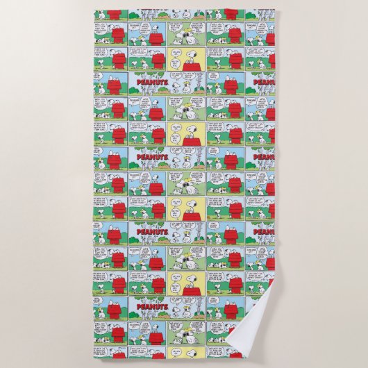 Snoopy & Seine Brüder Andy & Olaf Strandtuch (Vorderseite)