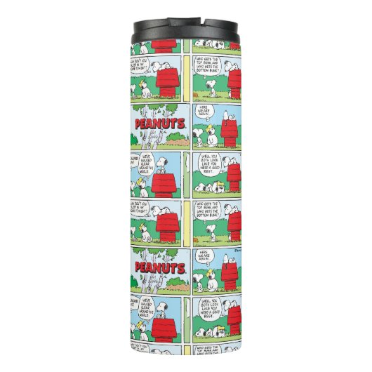 Snoopy & Seine Brüder Andy & Olaf Thermosbecher (Rückseite)