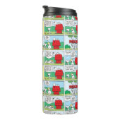 Snoopy & Seine Brüder Andy & Olaf Thermosbecher (Nach rechts gedreht)