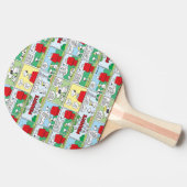 Snoopy & Seine Brüder Andy & Olaf Tischtennis Schläger (Seitenansicht)