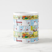 Snoopy Sled Riding Food Disc Jumbo-Tasse (Vorderseite)