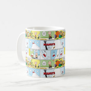 Snoopy Sled Riding Food Disc Kaffeetasse