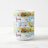 Snoopy Sled Riding Food Disc Kaffeetasse (Mittel)