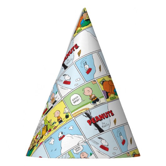 Snoopy Sled Riding Food Disc Partyhütchen (Links)