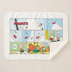 Snoopy Sled Riding Food Disc Sherpadecke