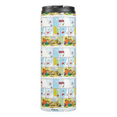 Snoopy Sled Riding Food Disc Thermosbecher (Rückseite)