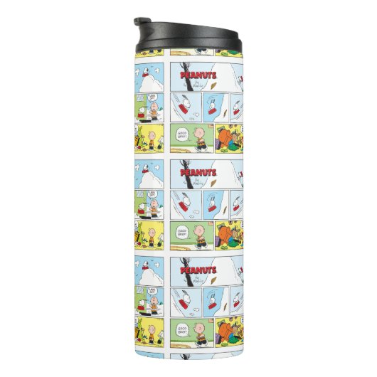 Snoopy Sled Riding Food Disc Thermosbecher (Nach rechts gedreht)