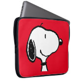 Snoopy Smile Giggle Laugh Laptopschutzhülle (Vorne Rechts)