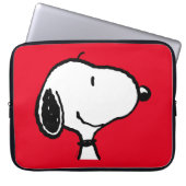 Snoopy Smile Giggle Laugh Laptopschutzhülle (Vorderseite)