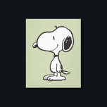 Snoopy Smile Giggle Laugh Leinwanddruck<br><div class="desc">Schauen Sie sich dieses super niedliche Design mit Snoopy Spaß in verschiedenen Posen an.</div>