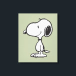 Snoopy Smile Giggle Laugh Leinwanddruck<br><div class="desc">Schauen Sie sich dieses super niedliche Design mit Snoopy Spaß in verschiedenen Posen an.</div>