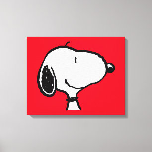 Snoopy Smile Giggle Laugh Leinwanddruck