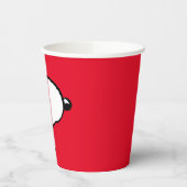 Snoopy Smile Giggle Laugh Pappbecher (Links)