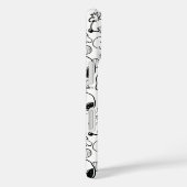 Snoopy Smile Giggle Laugh Pattern Case-Mate iPhone Hülle (Rückseite / Rechts)