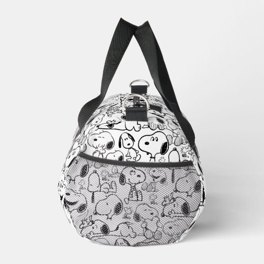 Snoopy Smile Giggle Laugh Pattern Duffle Bag (Rechts)