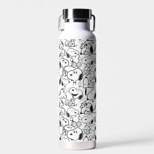 Snoopy Smile Giggle Laugh Pattern Trinkflasche
