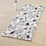 Snoopy Smile Giggle Laugh Pattern Yogamatte<br><div class="desc">Schauen Sie sich dieses super niedliche Design mit Snoopy Spaß in verschiedenen Posen an.</div>