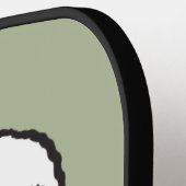 Snoopy Smile Giggle Laugh Pickleball Schläger (Linke Seite)