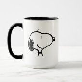 Snoopy Smile Giggle Laugh Tasse (Links)