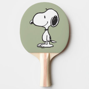 Snoopy Smile Giggle Laugh Tischtennis Schläger