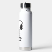 Snoopy Smile Giggle Laugh Trinkflasche (Links)