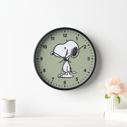 Snoopy Smile Giggle Laugh Uhr (Zuhause)