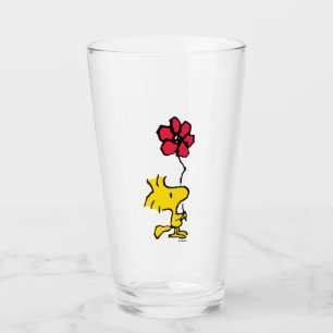Snoopy So Sweet Blume Muster Glas