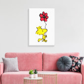 Snoopy So Sweet Blume Muster Leinwanddruck (Insitu (Wohnzimmer))