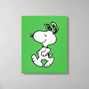 Snoopy So Sweet Blume Muster Leinwanddruck
