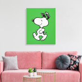 Snoopy So Sweet Blume Muster Leinwanddruck (Insitu (Wohnzimmer))