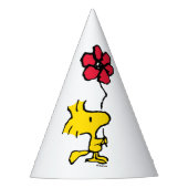 Snoopy So Sweet Blume Muster Partyhütchen (Vorderseite)