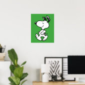 Snoopy So Sweet Blume Muster Poster (Heimbüro)