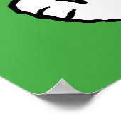 Snoopy So Sweet Blume Muster Poster (Ecke)