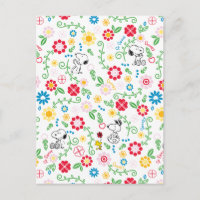 Snoopy So Sweet Blume Muster
