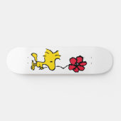 Snoopy So Sweet Blume Muster Skateboard (Horizontal)